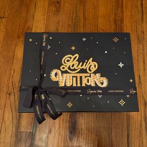 Louis Vuitton Limited Edition Holiday Christmas 2024 Box and  Ribbon